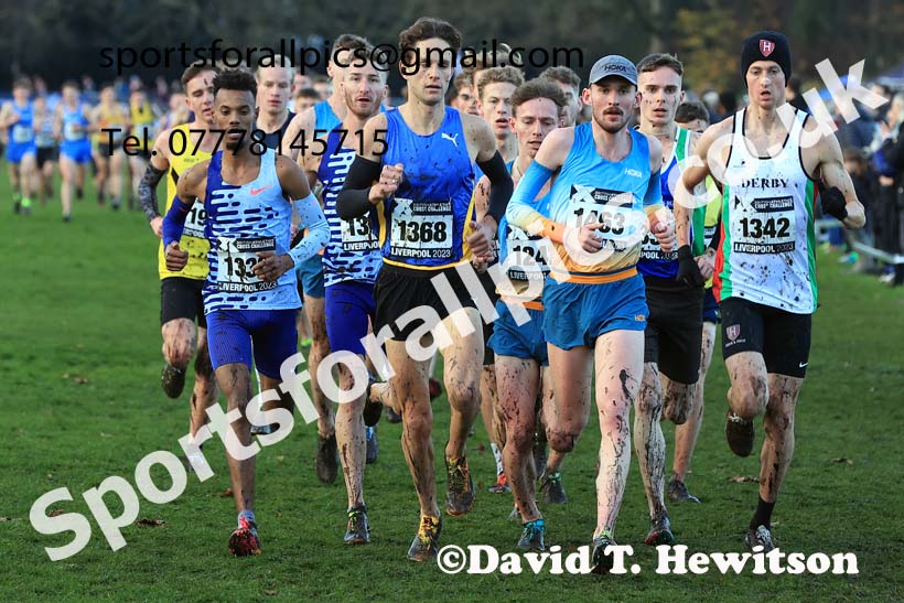 Senior Men and Under-23s, 2023 British Athletics Cross Challenge, Sefton Park, Liverpool. Photo: David T. Hewitson/Sports for All Pics